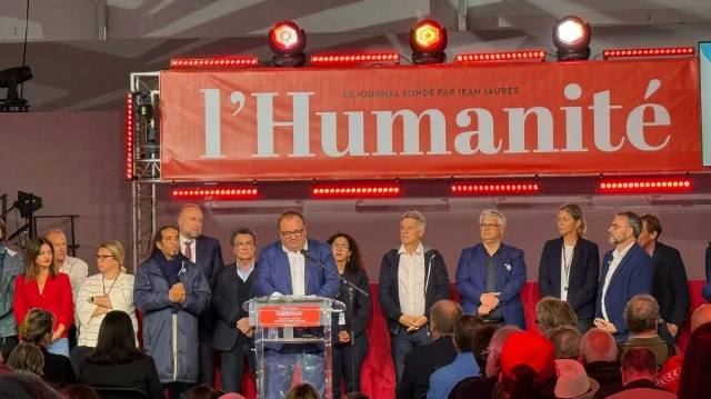 La 90ème édition de la Fete de l'Huma, la 4ème à Brétigny, célébrée 12 septembre 2025.