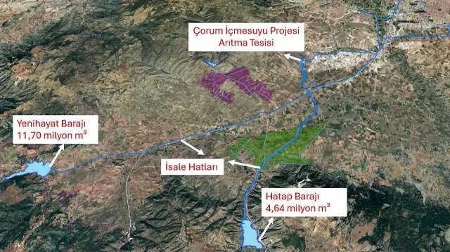 ÇORUM BELEDİYESİ VE DSİ İŞBİRLİĞİYLE İÇMESUYU İÇİN ÖNEMLİ BİR PROJE DAHA HAYATA GEÇİYOR. "YENİHAYAT VE HATAP BARAJLARI SU ALMA YAPILARI" PROJESİNİN İHALESİ DEVLET SU İŞLERİ (DSİ) 5. BÖLGE MÜDÜRLÜĞÜ TARAFINDAN YAPILARAK SÖZLEŞMESİ İMZALANDI.
