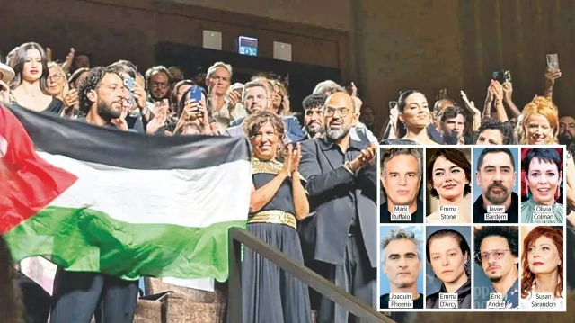 Yahudi lobisinin çok güçlü olduğu sinema endüstrisinde de Gazze isyanı yaşanıyor. 