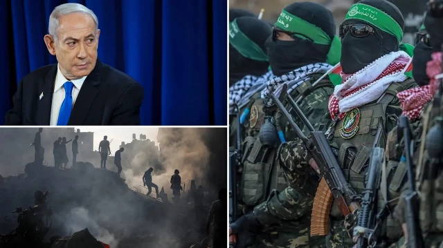 Hamas, savaş suçlusu Netanyahu hükümetinin, Gazze'deki saldırılarla insani değerlere meydan okumaya devam ettiğini vurguladı.