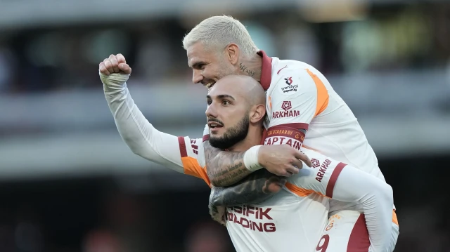 Galatasaraylı oyuncuların gol sevinçleri