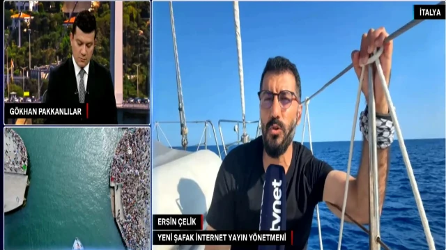 Yeni Şafak İnternet Yayın Yönetmeni Ersin Çelik, Sumud Filosu'ndan son gelişmeleri aktardı
