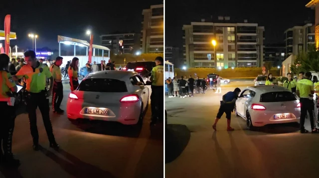 Ehliyetine de 4 ay süreyle el konulan sürücünün aracı da 60 gün trafikten menedilerek otoparka çekildi.