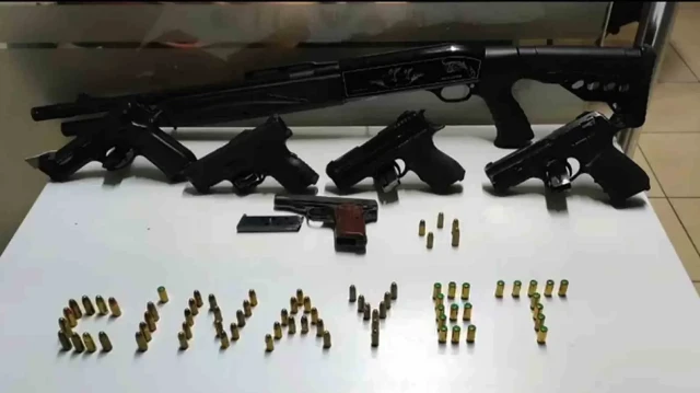 Marmaris'te silah operasyonu