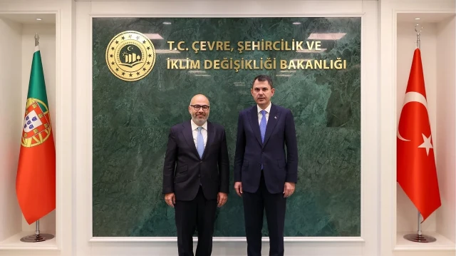 Çevre, Şehircilik ve İklim Değişikliği Bakanı Murat Kurum, Portekiz Cumhuriyeti Altyapı ve Konut Bakanı Miguel Pinto Luz ile görüştü.