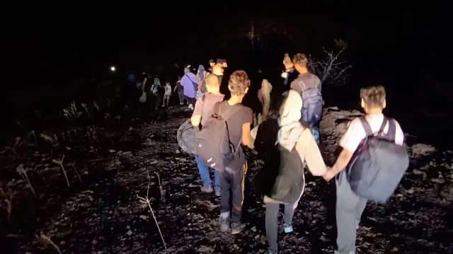 Zanlılar, jandarmaya götürüldü.