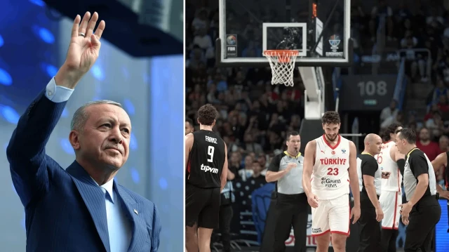Cumhurbaşkanı Erdoğan sosyal medya hesabında 12 Dev Adam'ı tebrik etti.