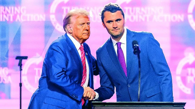 Donald Trump, Charlie Kirk.