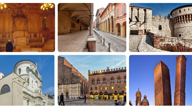 Bilimin sanatın ve revakların şehri Bologna ve Bresscia.