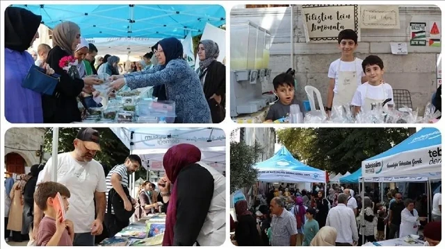 إسطنبول.. سوق خيري لدعم مشاريع إنسانية في غزة