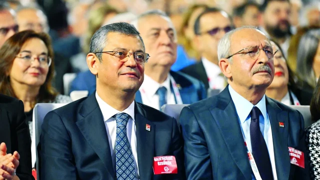 Özgür Özel, Kemal Kılıçdaroğlu.
