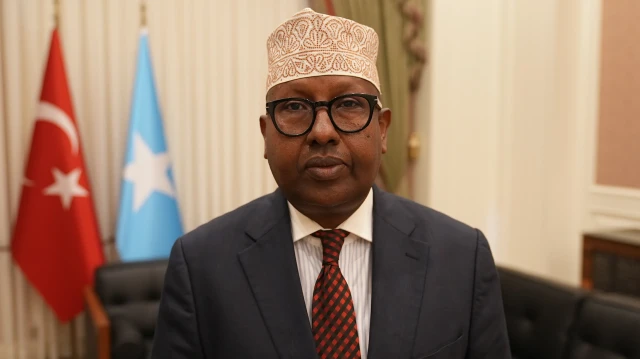 Ahmed Moallim Fiqi, ministre somalien de la Défense.