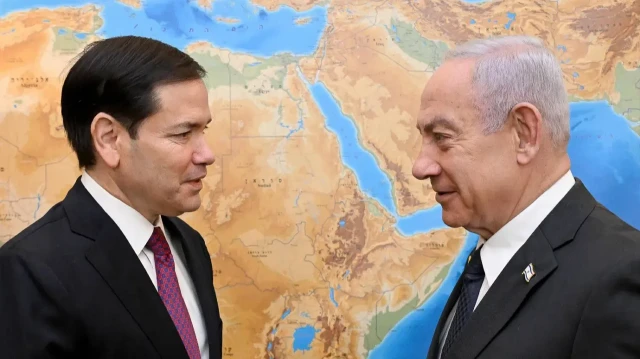 نتنياهو وروبيو يفتتحان نفقا تهويديا في مدينة القدس الشرقية