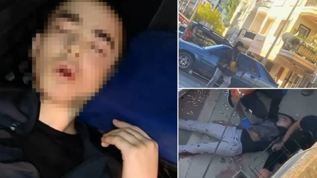 Polis merkezine saldırı anları.
