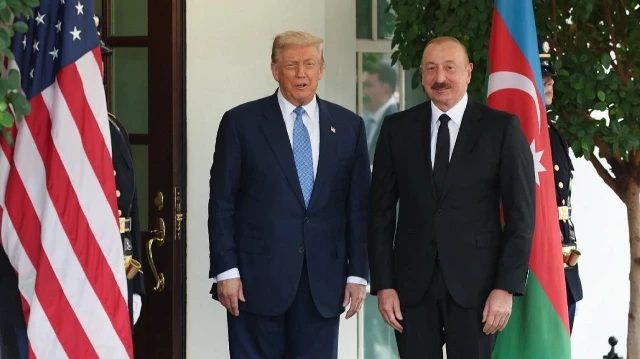 Ильхам Алиев и Дональд Трамп