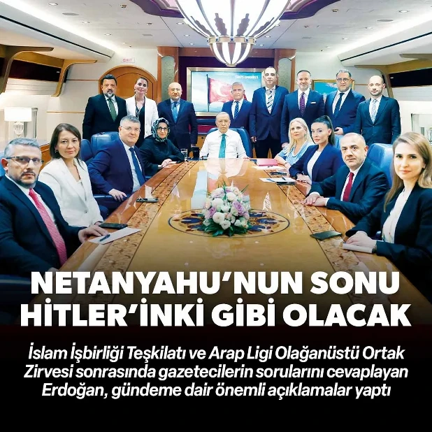 Netanyahu’nun sonu Hitler’inki gibi olacak