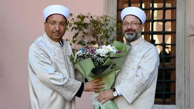 Safi Arpaguş ile Ali Erbaş (Foto: Arşiv)