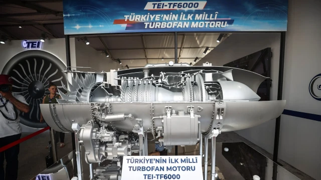 Turkish aviation firm tests turbofan engine TF6000 at TEKNOFEST