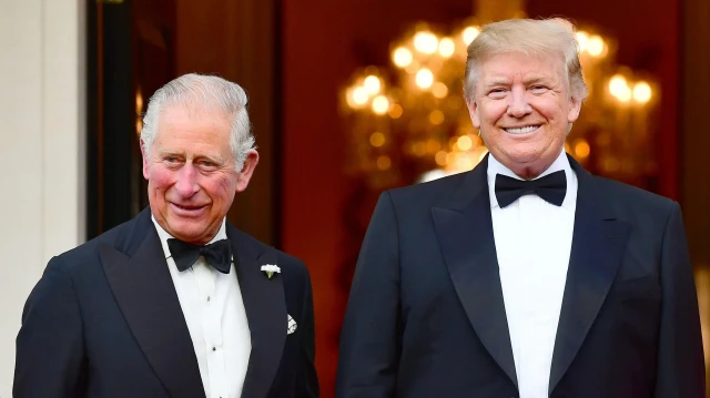Президент США Дональд Трамп и король Великобритании Карл III | Фото: PA 
