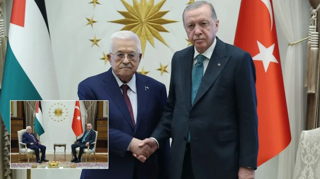 Mahmud Abbas - Recep Tayyip Erdoğan 