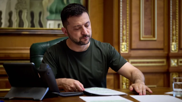 Ukrayna Devlet Başkanı Volodimir Zelenski
