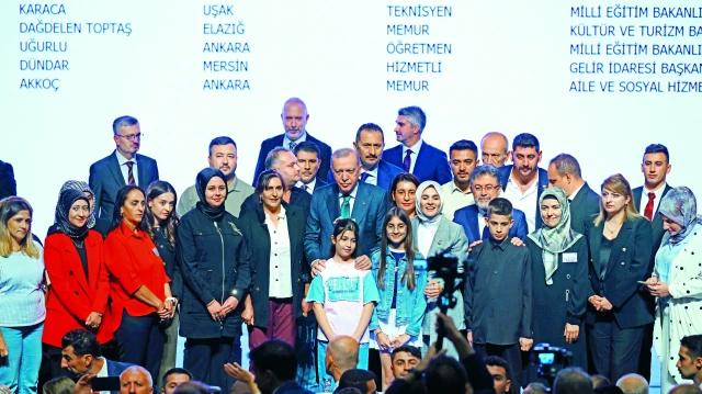 Cumhurbaşkanı Erdoğan, Şehit Yakınları, Gazi ve Gazi Yakınlarının Kamu Kurumlarına Yerleştirilmesi Kura Töreni’nde konuştu.