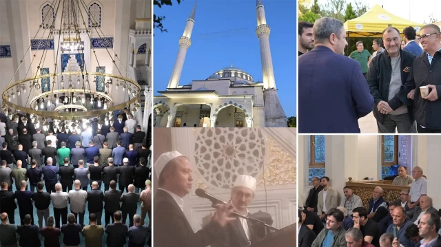 İş dünyası ve çalışanlar Hz. Ali Camii’nde buluştu.