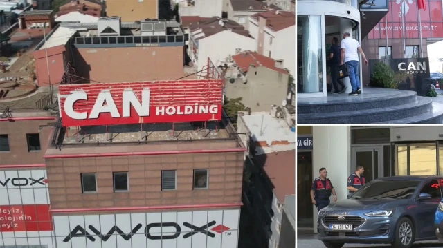 Can Holding şirketlerine operasyon.