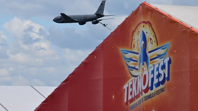 Vue du festival Teknofest, à Istanbul, le 19 septembre 2025.