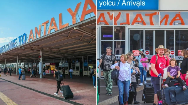 8 aylık süreçte Antalya'ya en çok turist Rusya Federasyonu'ndan geldi.