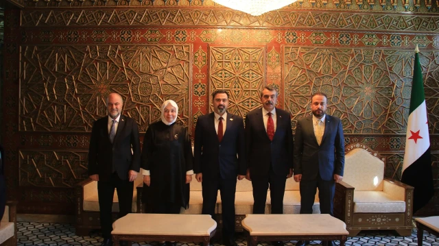 وزير التربية التركي يبحث مع نظيره السوري التعاون التعليمي