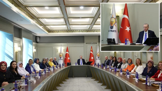 Cumhurbaşkanı Erdoğan AK Partili kadın belediye başkanlarını kabul etti