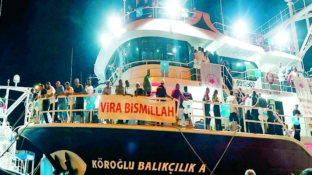 Balık sezonu açıldı.