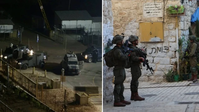 İşgalci İsrail askerleri Nablus, Kalkilya, Ramallah ve El Halil kentlerine baskınlar düzenledi