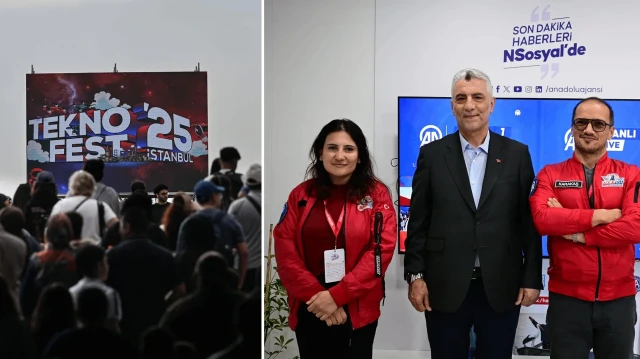 Ticaret Bakanı Bolat, TEKNOFEST stantlarını gezdi.