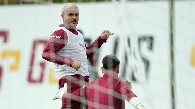 Mauro Icardi de çalışmalarda yer aldı.