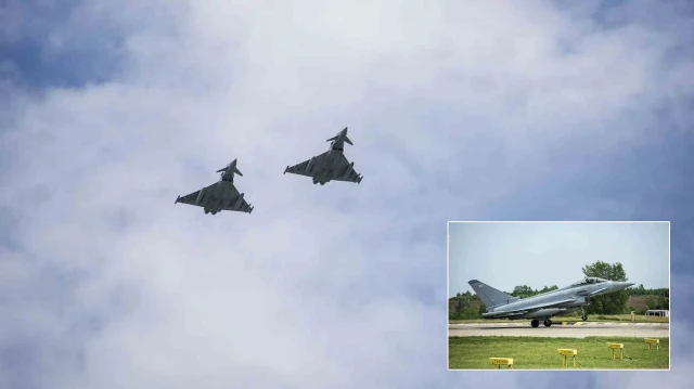 Typhoon tipi savaş uçağı (Arşiv)