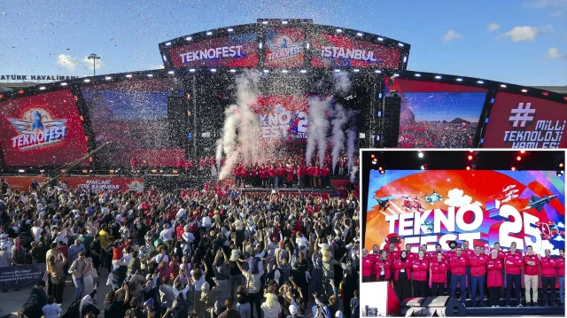 TEKNOFEST ziyaretçi akınına uğradı.