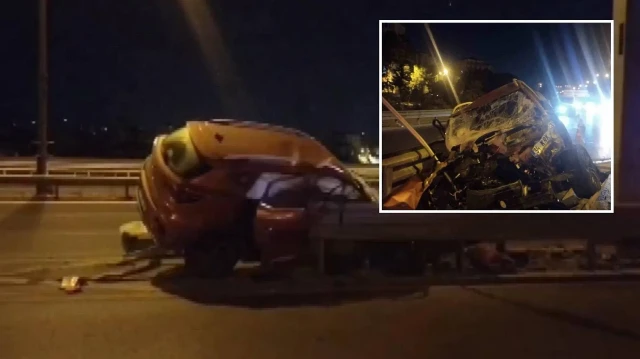 Polis ekipleri kaza ile ilgili inceleme başlattı.