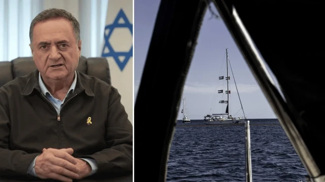 İsrail Dışişleri Bakanı Yisrael Katz, Küresel Sumud Filosu'na yönelik açıklama yaptı.