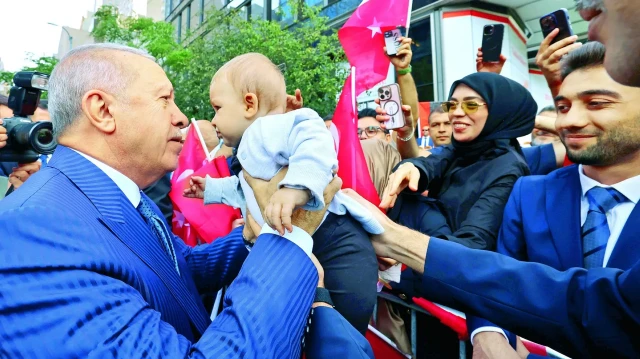 Cumhurbaşkanı Recep Tayyip Erdoğan.