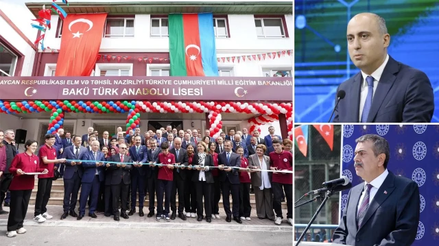 Azerbaycan Bilim ve Eğitim Bakanı Emin Amrullayev- Milli Eğitim Bakanı Yusuf Tekin