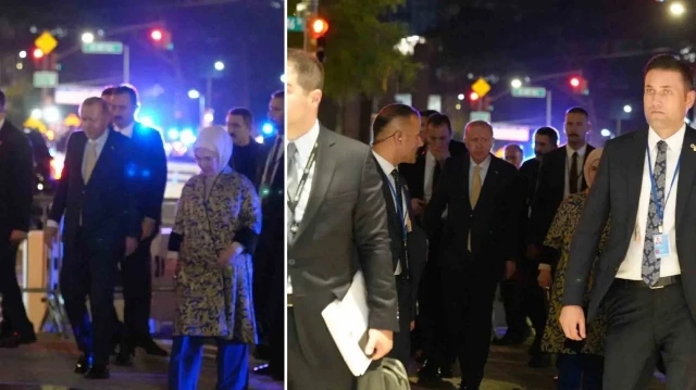 Yemek sonrası Cumhurbaşkanı Erdoğan ve beraberindeki heyet Türkevi’ne geçti.