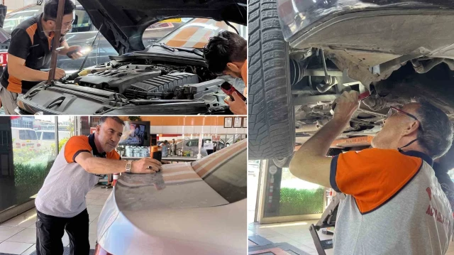 Detaylandırılan inceleme sonrası aracın tavanı, arka ve ön bölümlerinin birbirinden farklı aynı marka, model araçlara ait olduğu raporlandı.