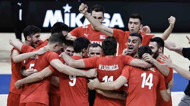 Millilerin Hollanda maçındaki sevinci