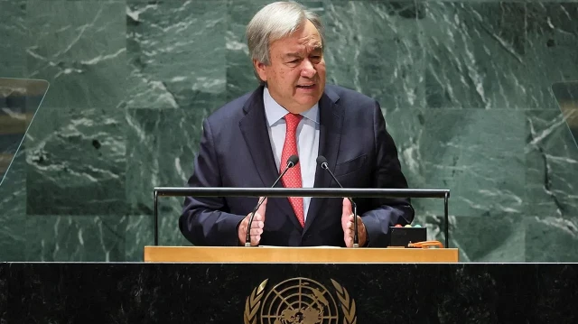 Birleşmiş Milletler (BM) Genel Sekreteri Antonio Guterres, İsrail'in Gazze'de dayattığı açlığa ilişkin, "Açlık bir silah olarak kullanıldı" ifadelerini kullandı.