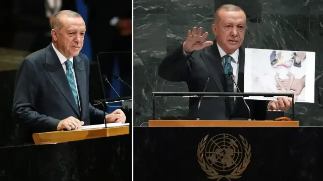 Cumhurbaşkanı Erdoğan, Birleşmiş Milletler (BM) 80. Genel Kurulu'na katıldı.