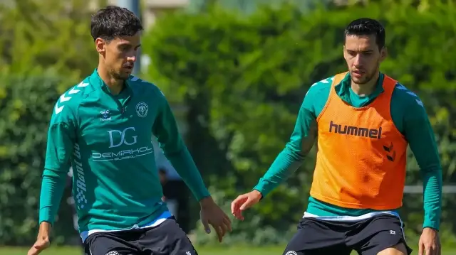 TÜMOSAN Konyaspor çalışmalarına devam etti.