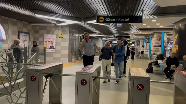 Yaşlı vatandaşın sağlık durumunun iyi olduğu öğrenildi.