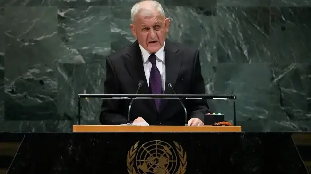 Президент Ирака Абдул Латиф Рашид на Генеральной Ассамблее ООН